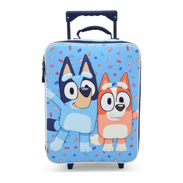 Bluey 16" Soft Luggage - Cute & Durable Carry-On Suitcase